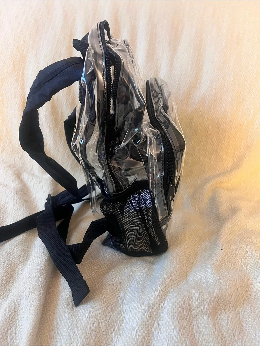 Clear Backpack – Transparent School Work Stadium Bag
